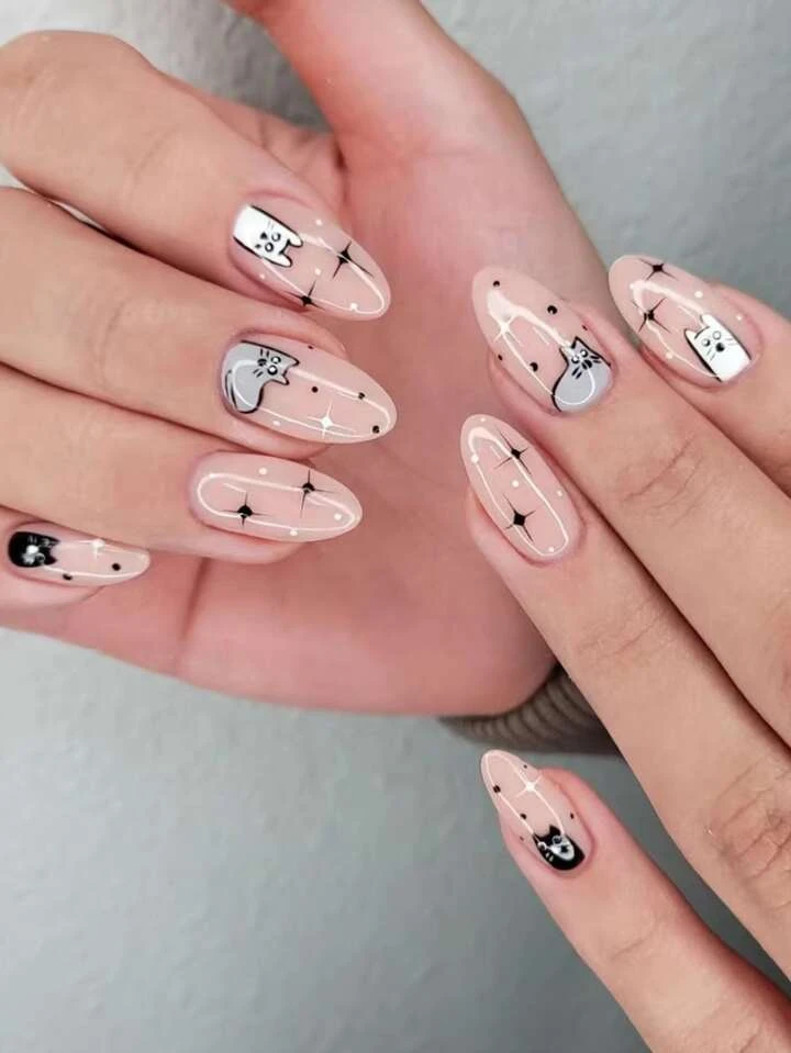 Unha Decorada Gato