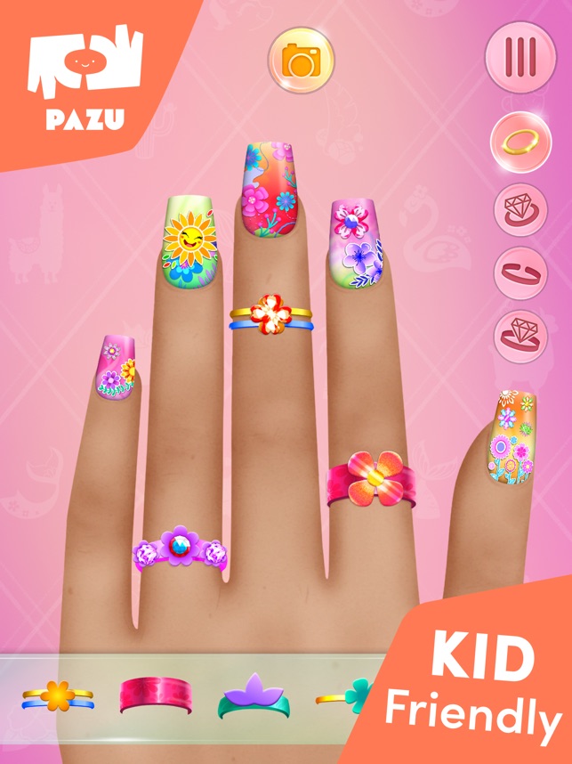 Jogo De Unha Decorada