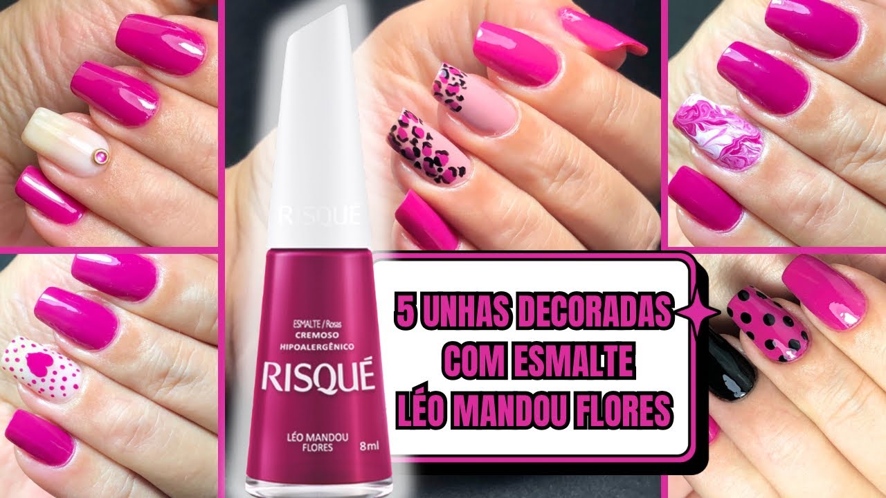 Esmalte Para Unha Decorada