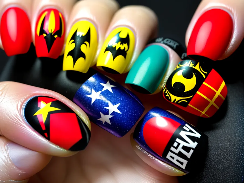 Unha Decorada Homem Aranha