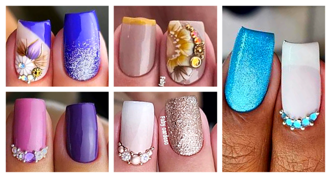 Como Fazer Unha Decorada Com Glitter