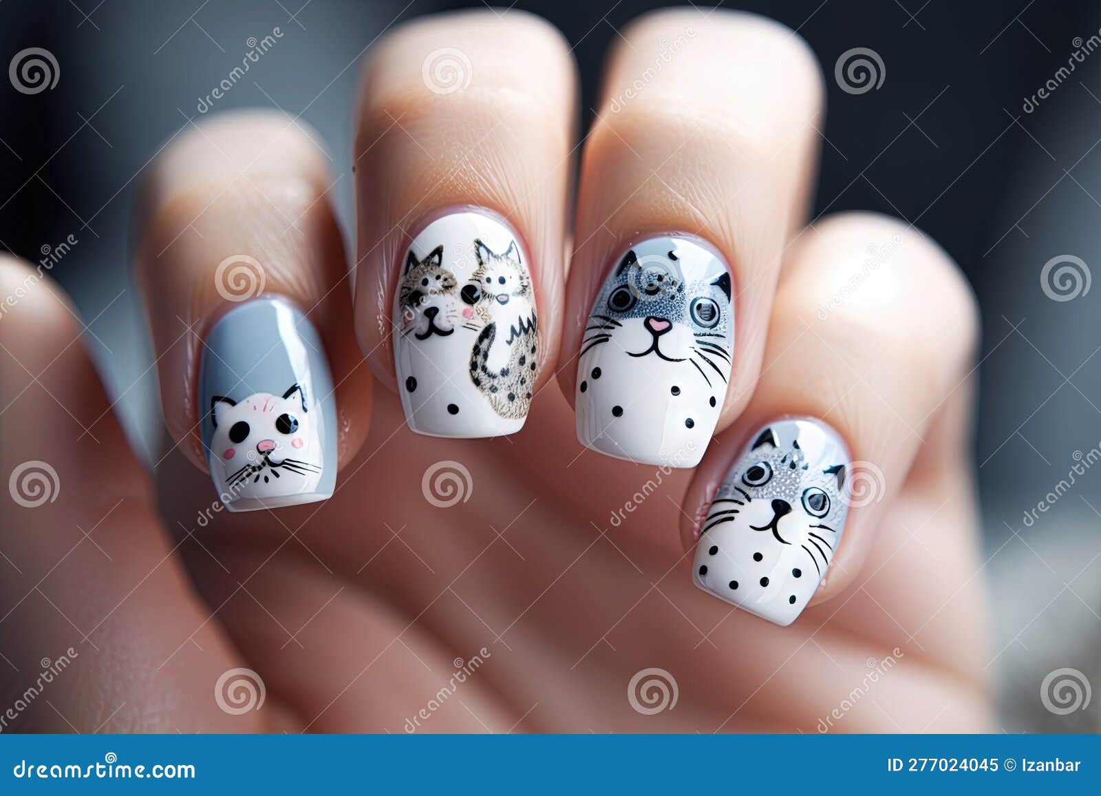 Unha Decorada Gato