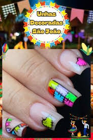 Unha Decorada Sao Joao
