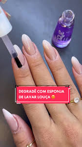 Como Fazer Unha Decorada Com Esponja