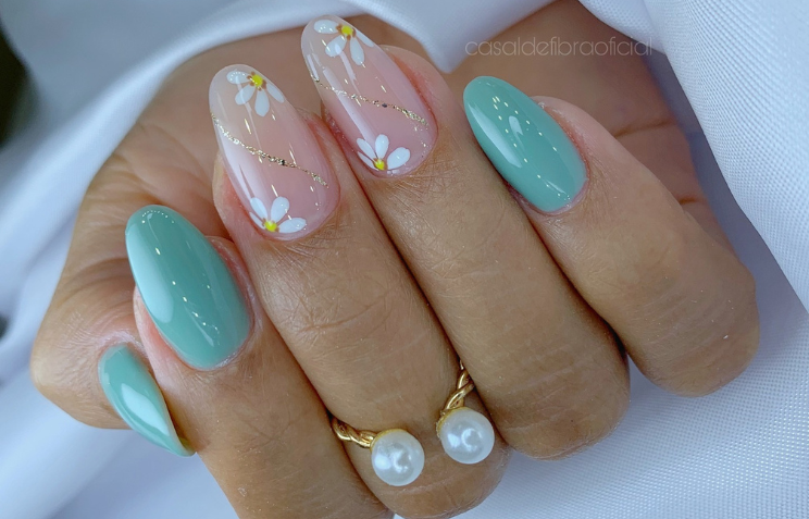 Gel Unha Decorada