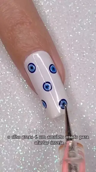 Unha Decorada Olho Gordo