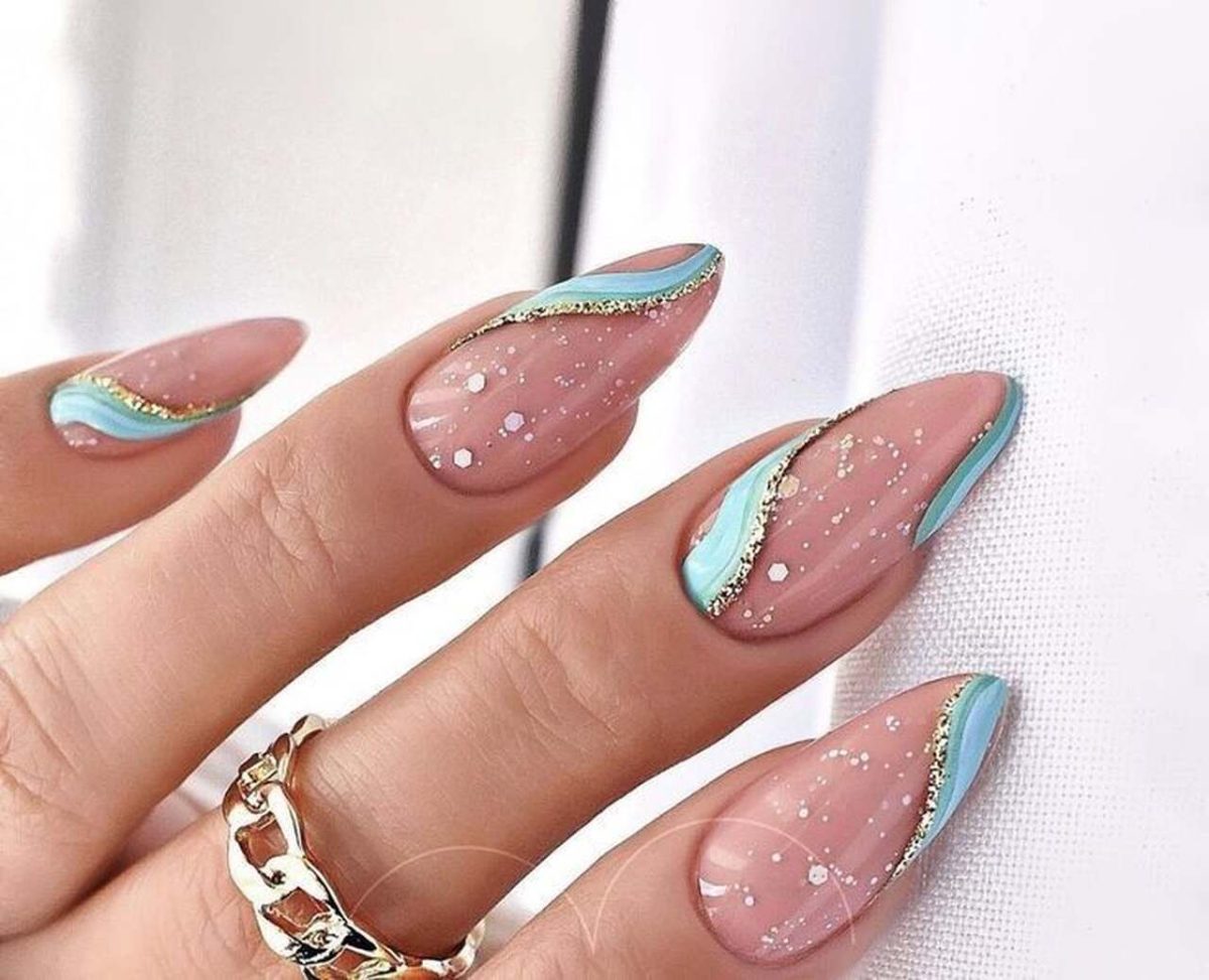 Unha Decorada Ondas