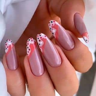 unha decorada outubro rosa