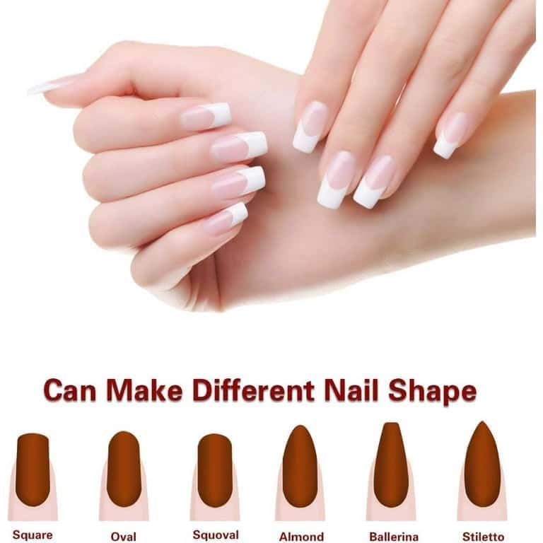 Square Fiber Nail Art