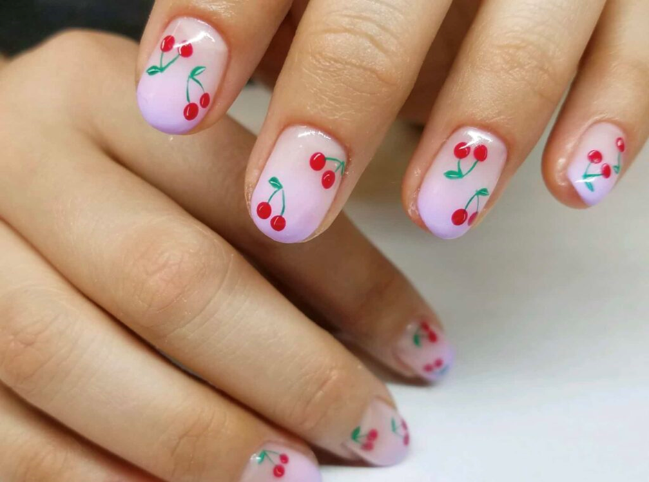simple gel nail art