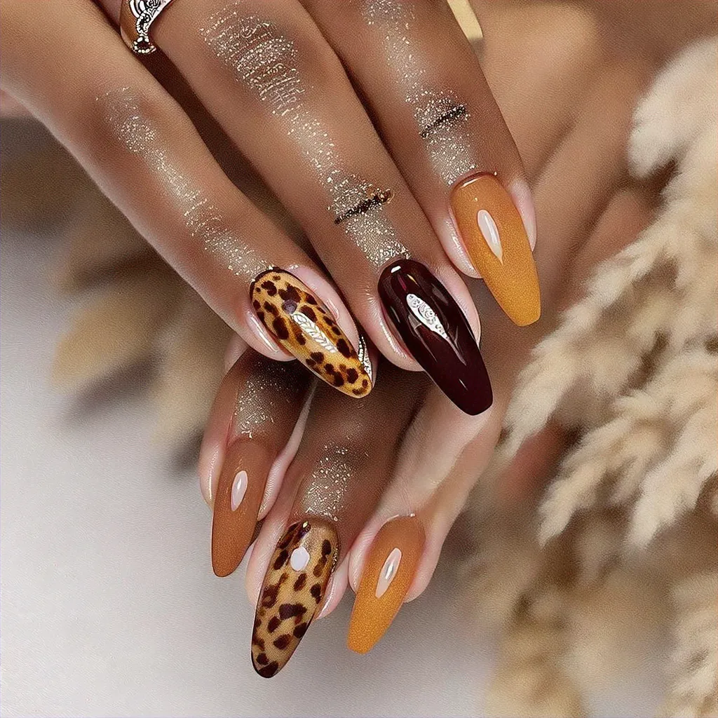 Leopard Nail Art