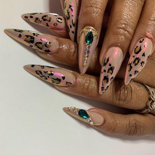 Leopard Nail Art