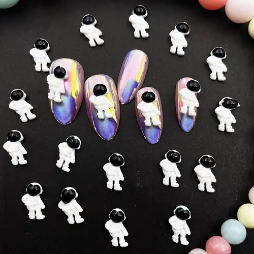 Unha Decorada Astronauta