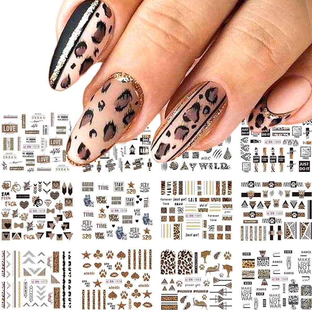 Leopard Nail Art