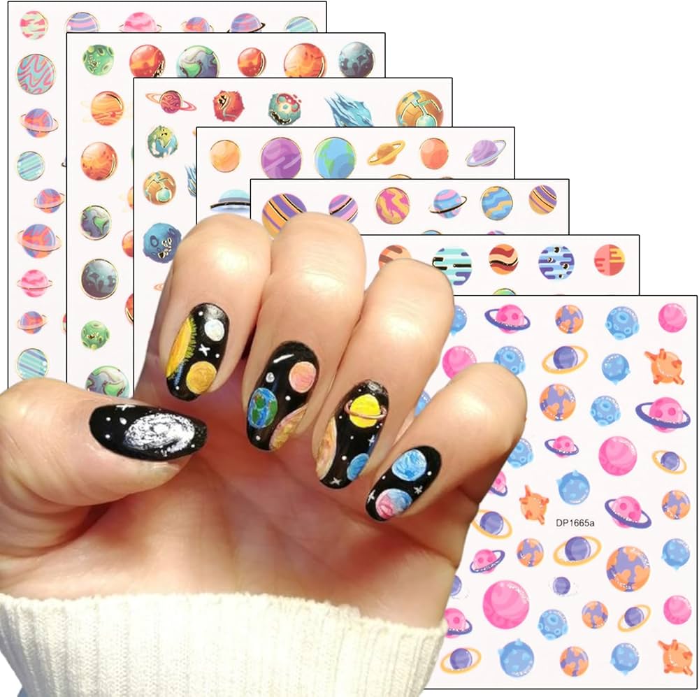 Astronaut Nail Art