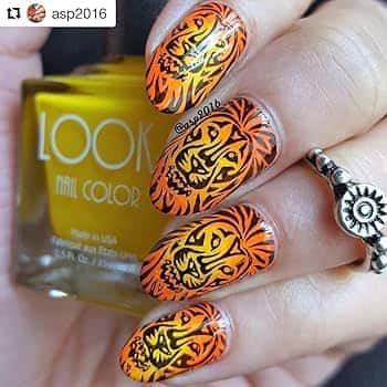 Theme Nail Art Safari