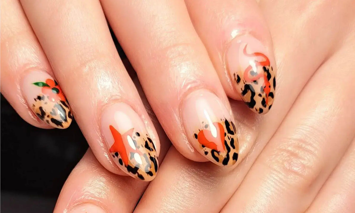 Leopard Nail Art