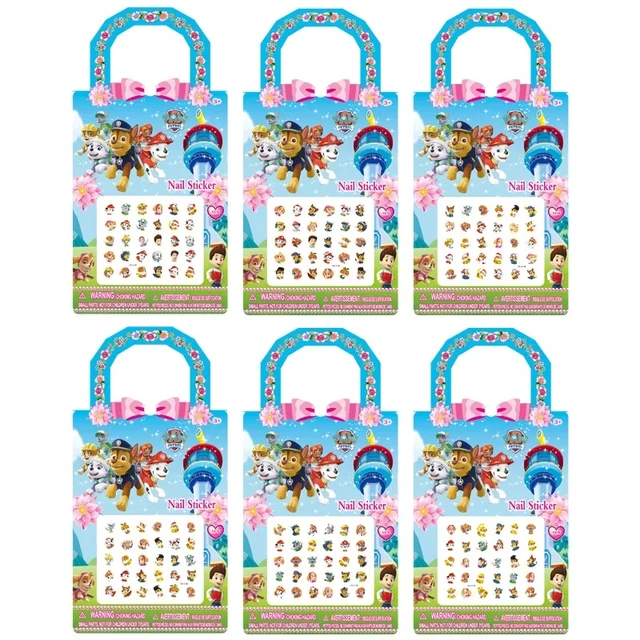 Paw Patrol Nail Art