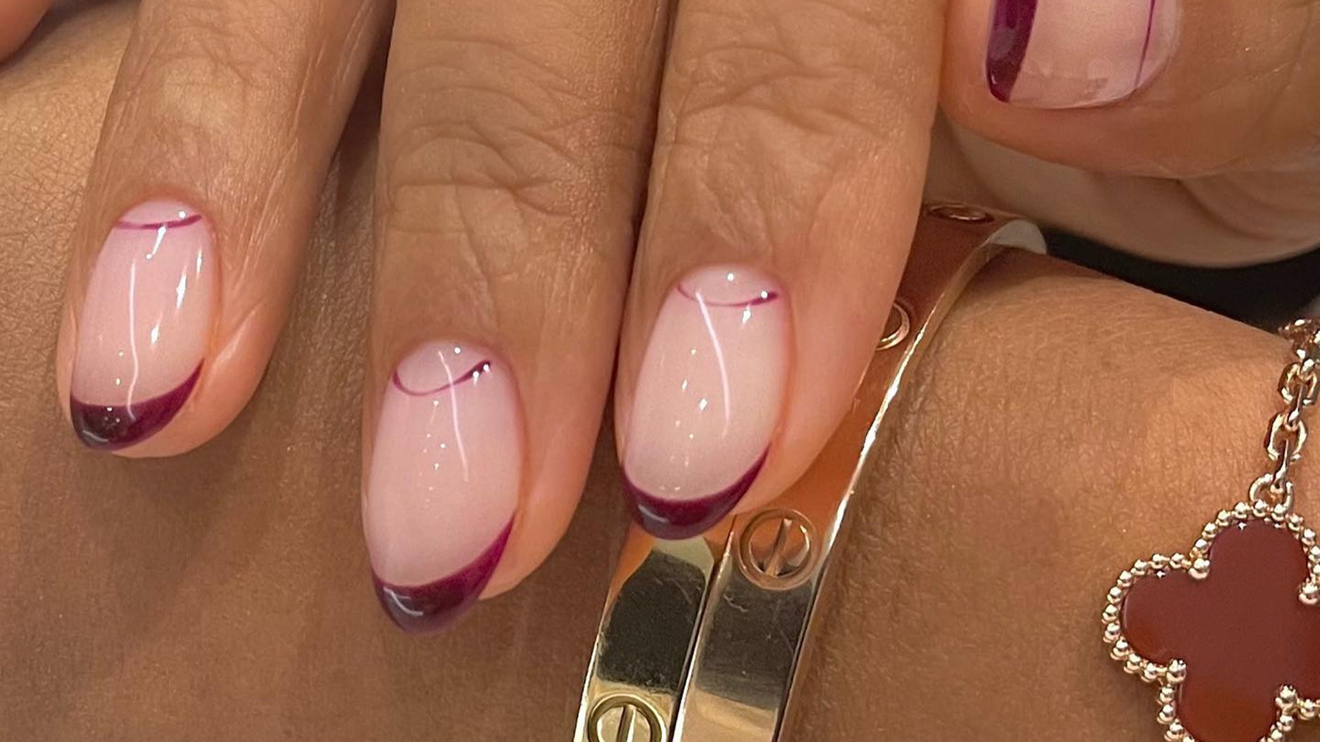 simple gel nail art