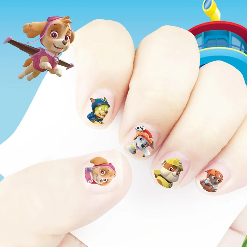 Paw Patrol Nail Art