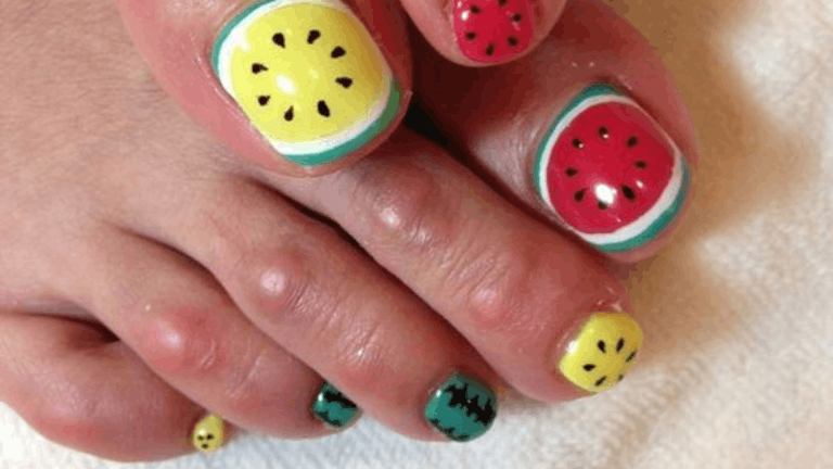 Toe Nail Art