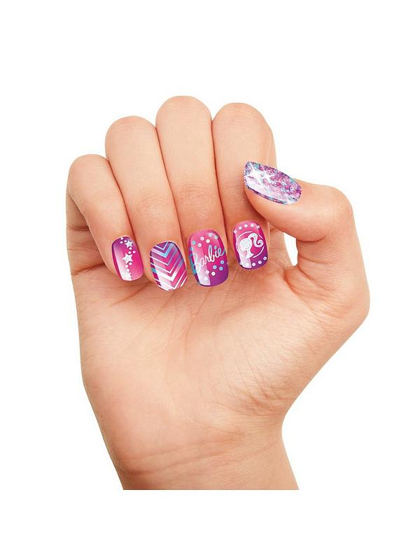 barbie nail art