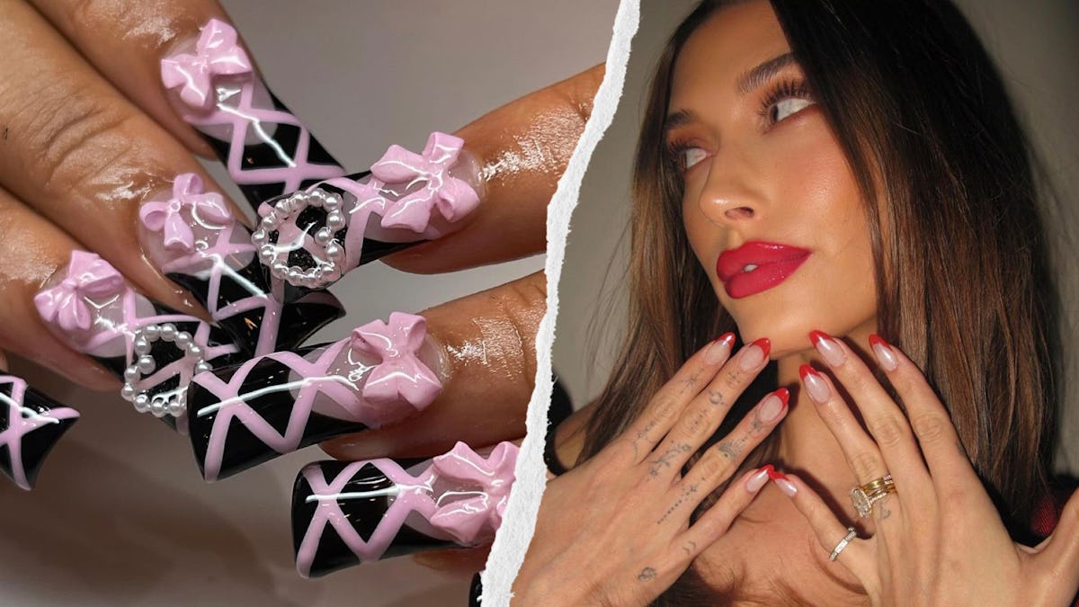 Pink Nail Art 2023