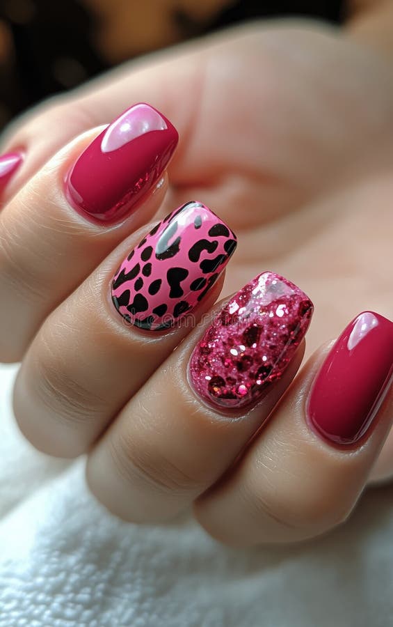 Leopard Nail Art
