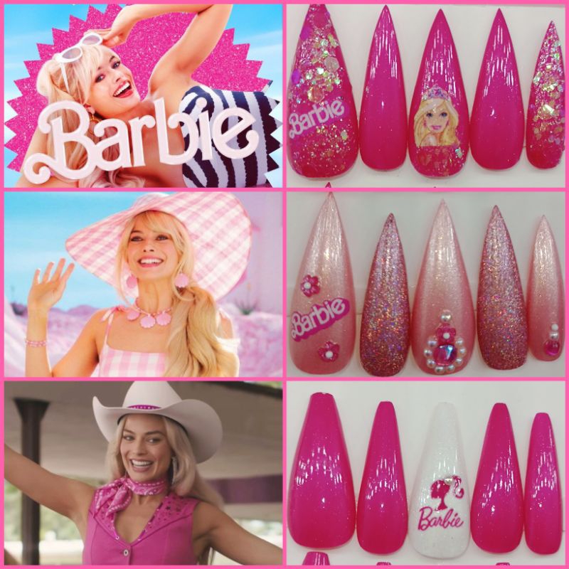unha decorada barbie