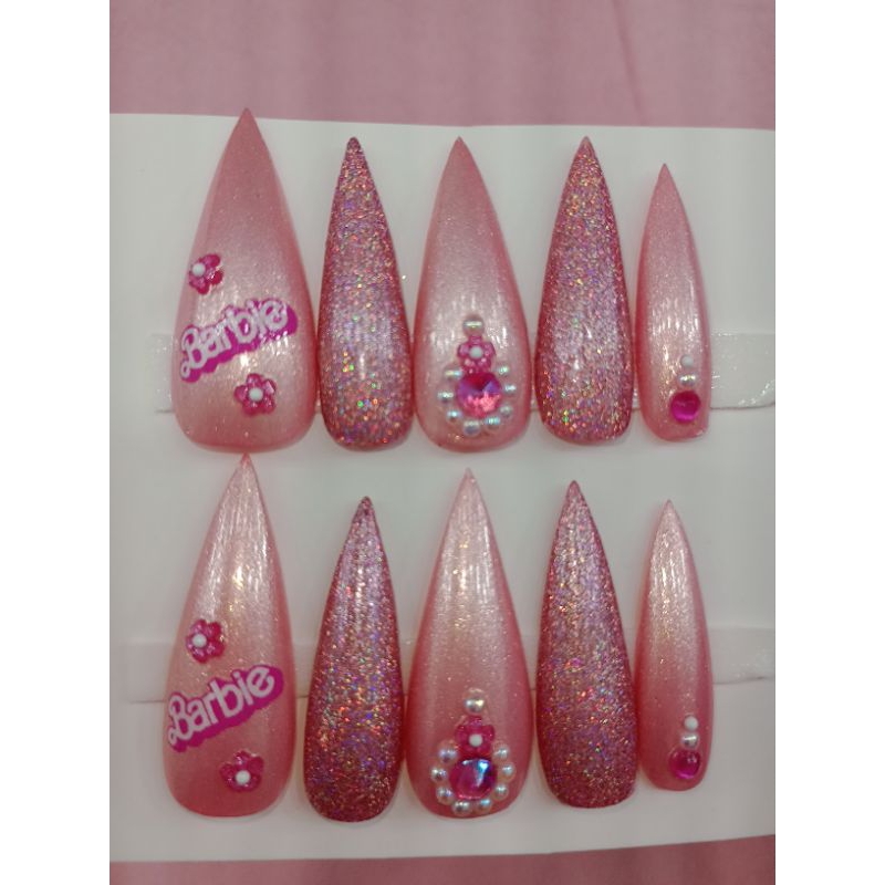 unha decorada barbie