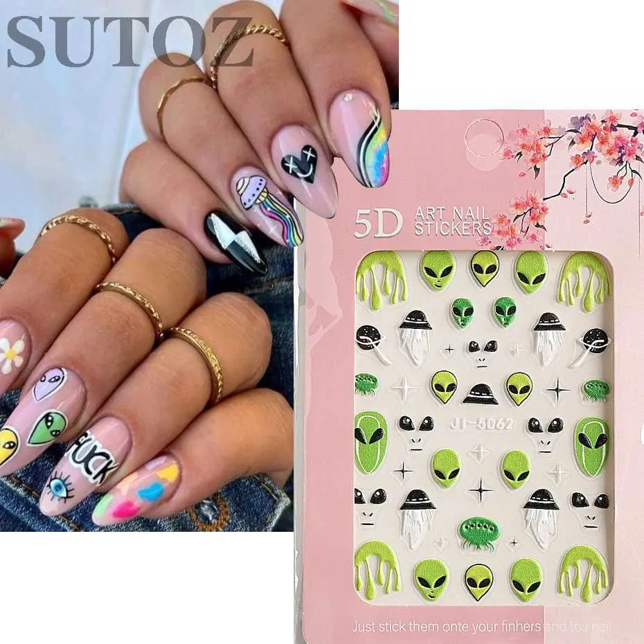 Astronaut Nail Art