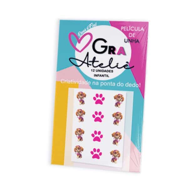 Unha Decorada Patrulha Canina