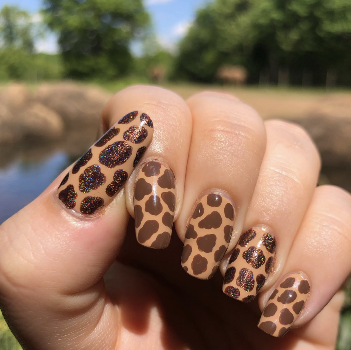 Leopard Nail Art