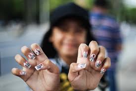 botafogo nail art