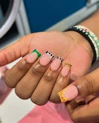 Theme Nail Art Safari