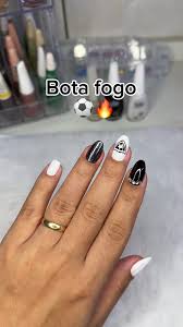 unha decorada botafogo