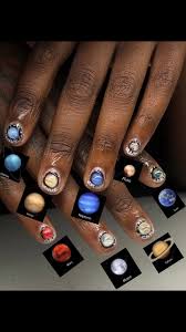 Unha Decorada Astronauta