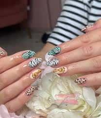 Theme Nail Art Safari