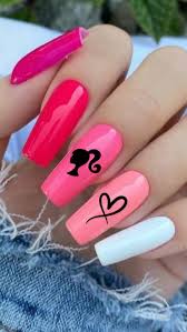unha decorada barbie