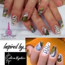 Theme Nail Art Safari