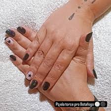unha decorada botafogo