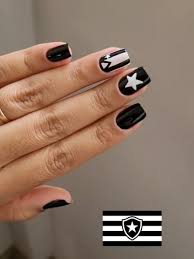 unha decorada botafogo