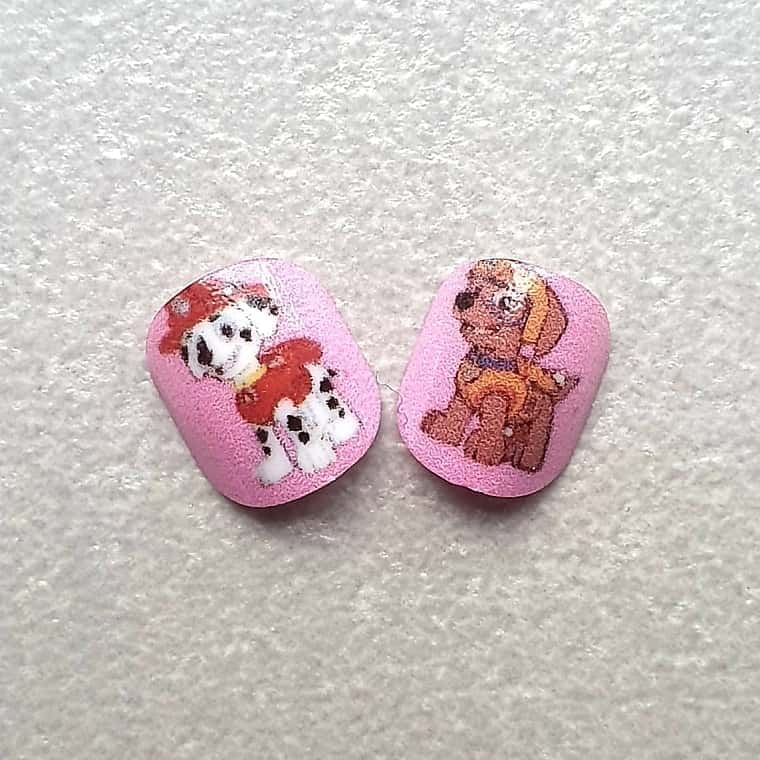 Paw Patrol Nail Art