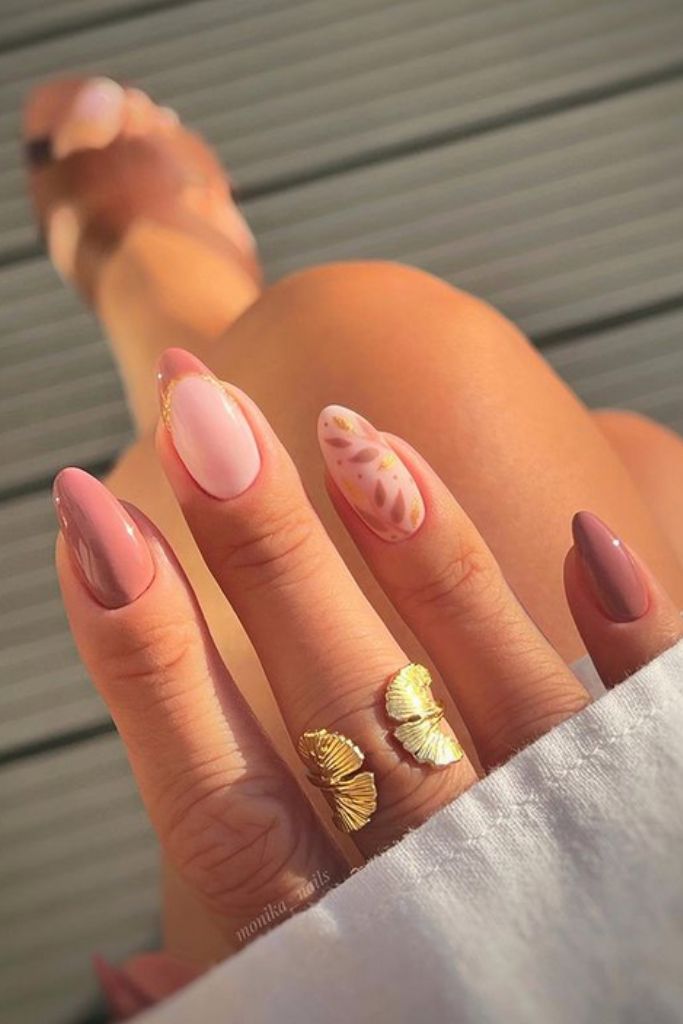simple gel nail art