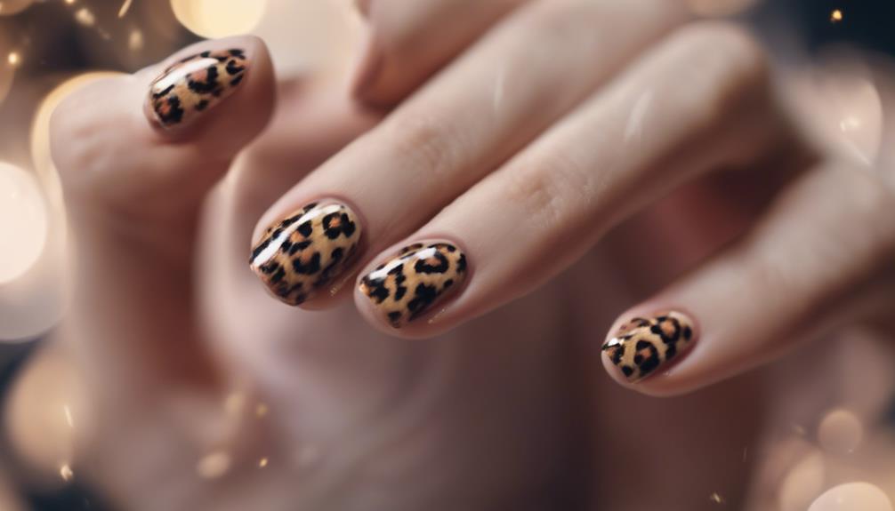 Leopard Nail Art