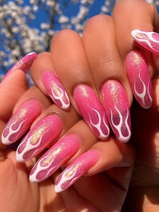 Pink Nail Art 2023