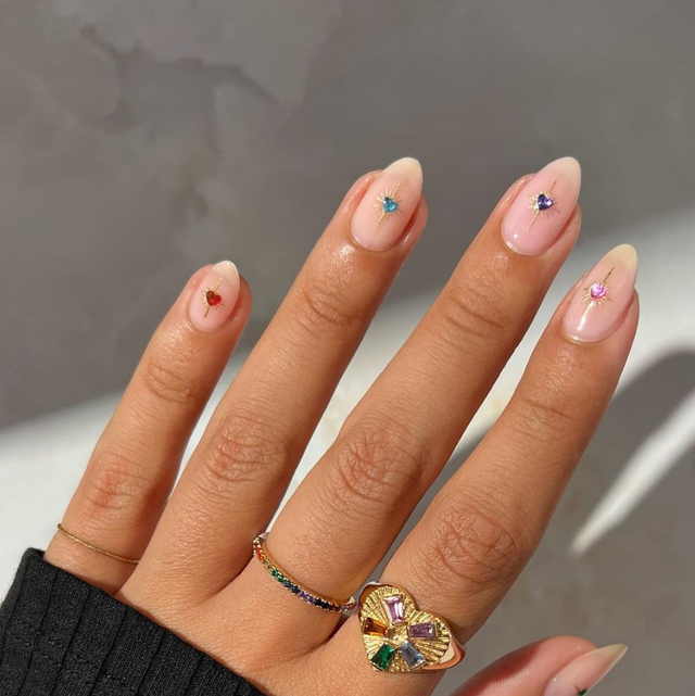 simple gel nail art