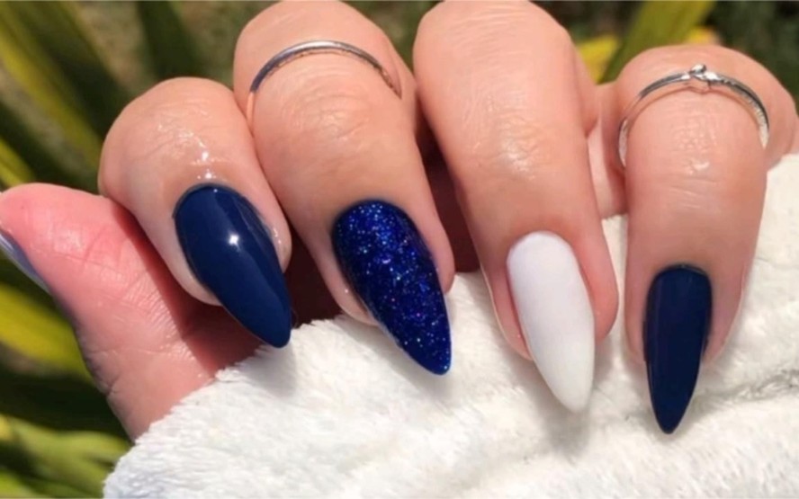unha decorada simples gel