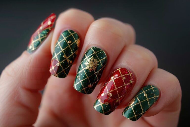 Unhas Decoradas para o Natal