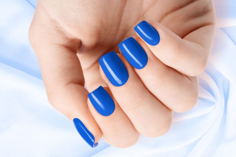 unha azul